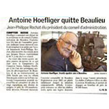 Antoine Hoefliger (1950-1959) et Jean-Philippe Rochat (1969-1975) | 24 Heures | 23.05.2003
